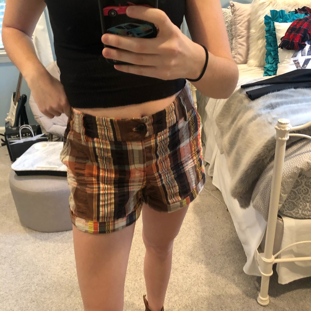 PLAID SHORTS